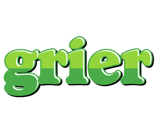 Grier apple logo