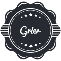 Grier badge logo