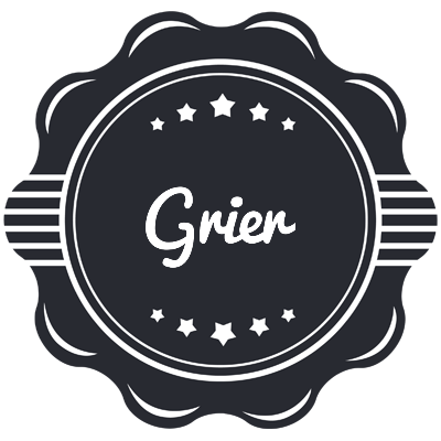 Grier badge logo