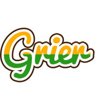 Grier banana logo