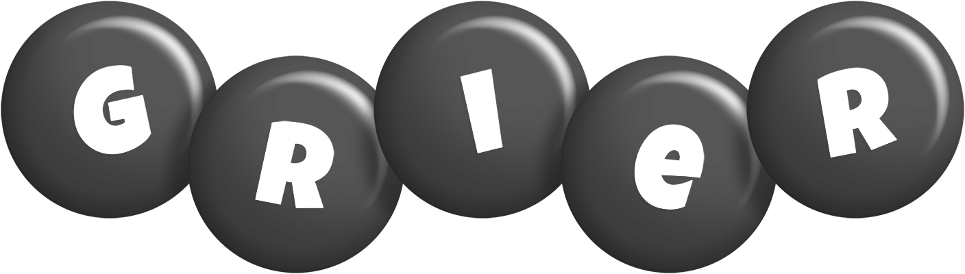Grier candy-black logo