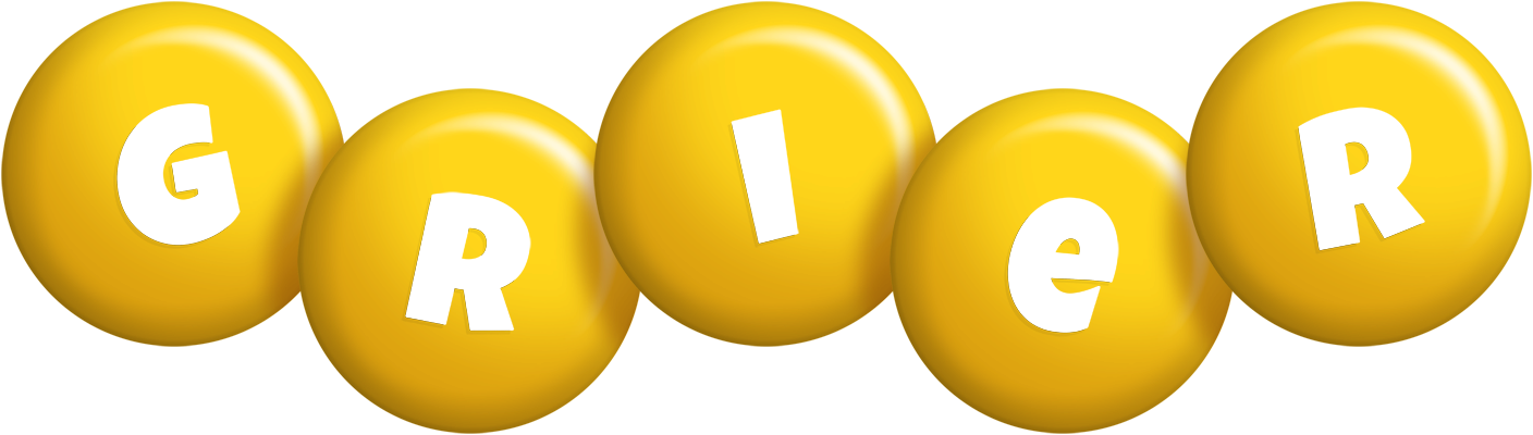 Grier candy-yellow logo