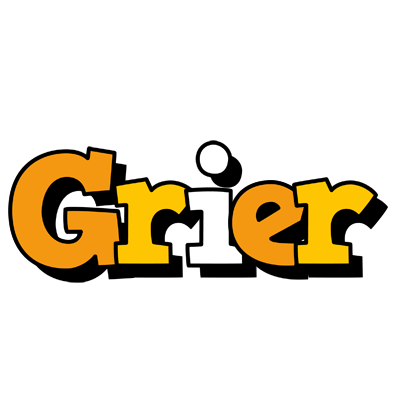 Grier cartoon logo