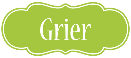 Grier family logo