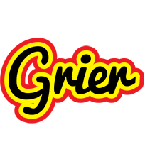 Grier flaming logo