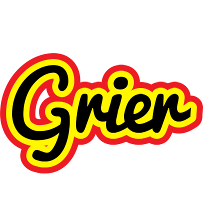 Grier flaming logo