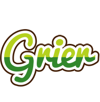 Grier golfing logo