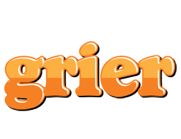 Grier orange logo