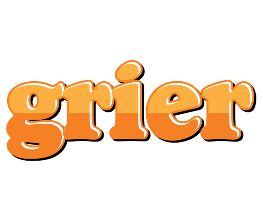 Grier orange logo