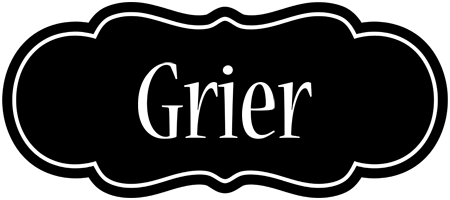 Grier welcome logo