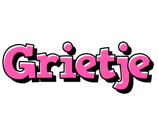 Grietje girlish logo