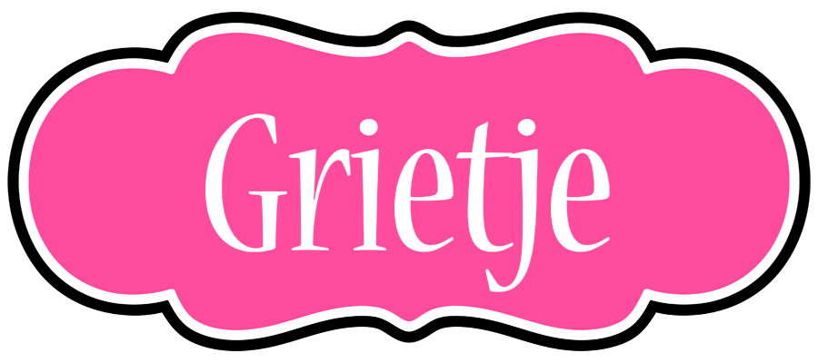 Grietje invitation logo