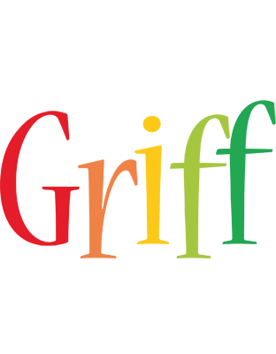 Griff birthday logo