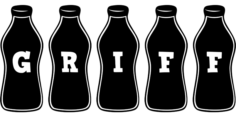 Griff bottle logo