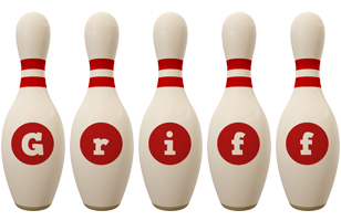 Griff bowling-pin logo