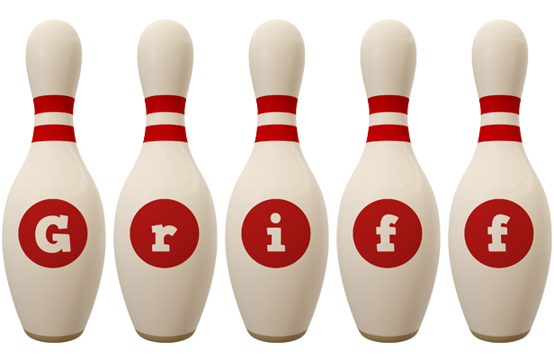 Griff bowling-pin logo