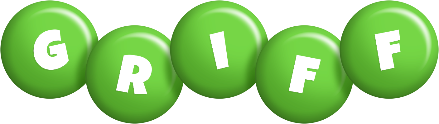Griff candy-green logo