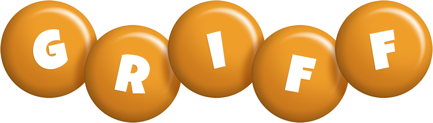 Griff candy-orange logo