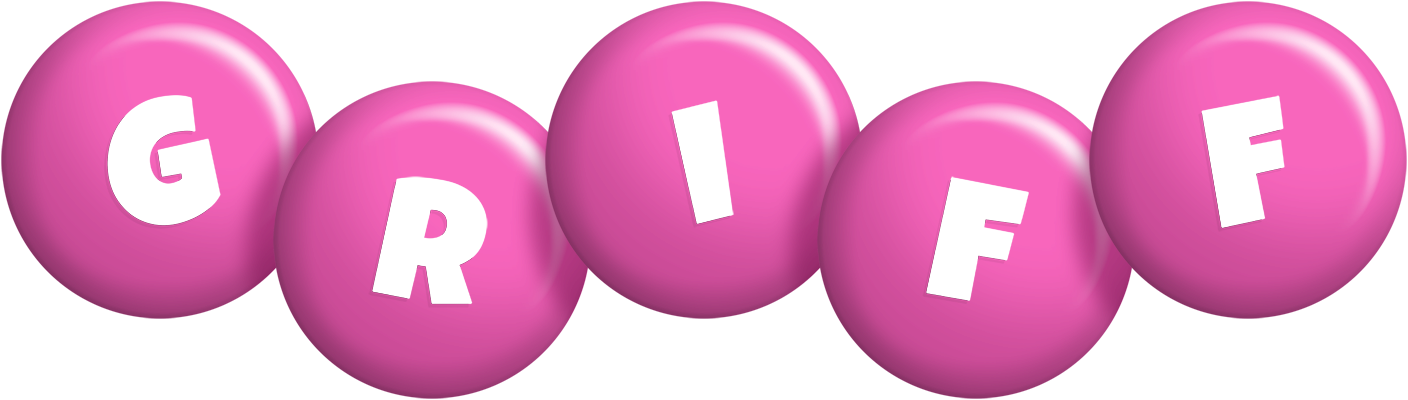 Griff candy-pink logo