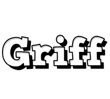 Griff snowing logo