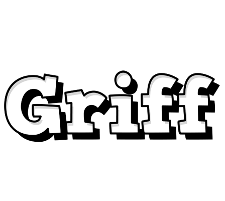 Griff snowing logo
