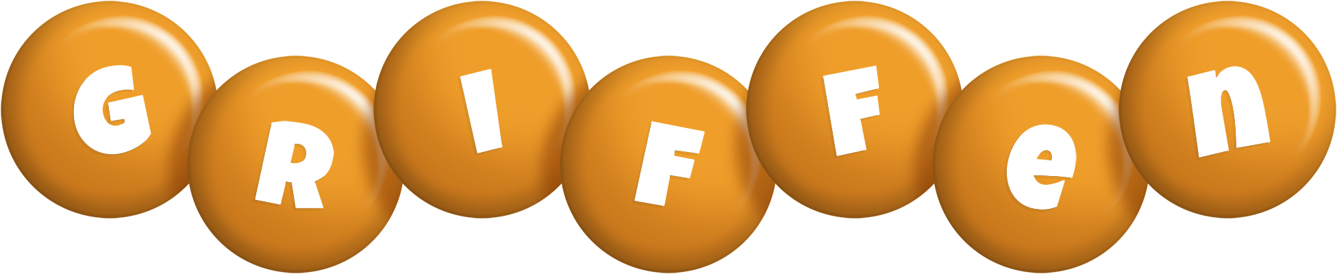 Griffen candy-orange logo