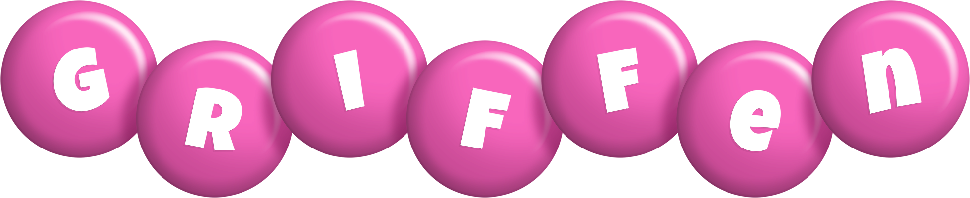 Griffen candy-pink logo