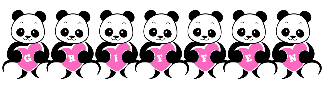 Griffen love-panda logo