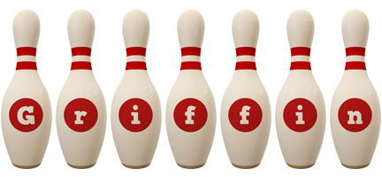 Griffin bowling-pin logo