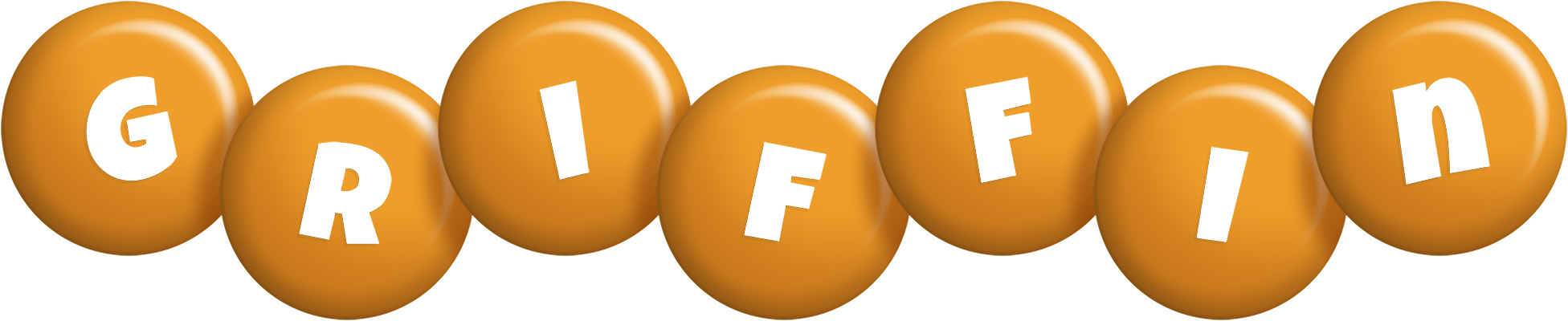 Griffin candy-orange logo