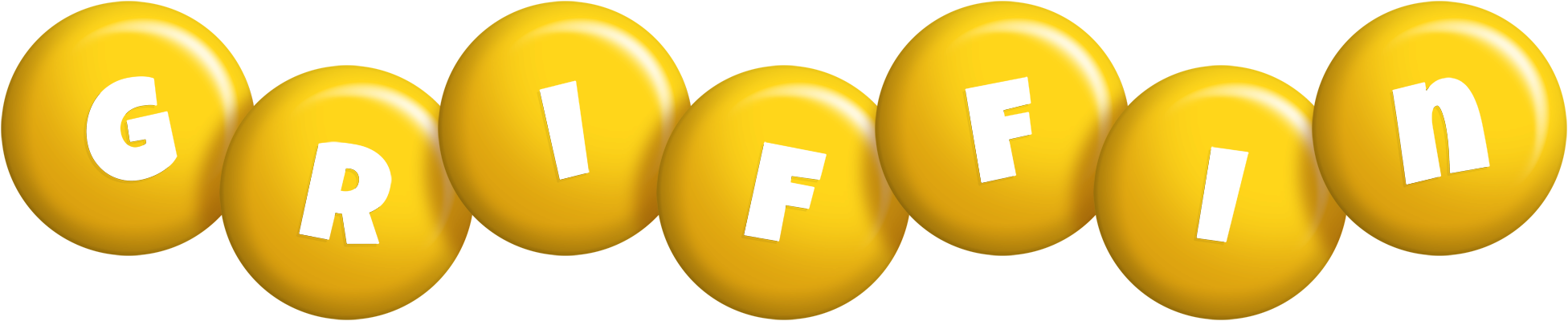 Griffin candy-yellow logo