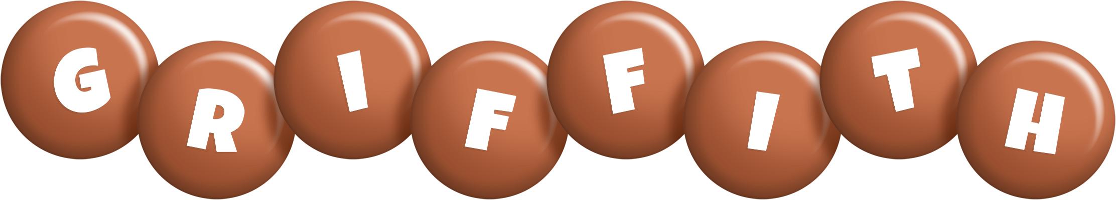 Griffith candy-brown logo
