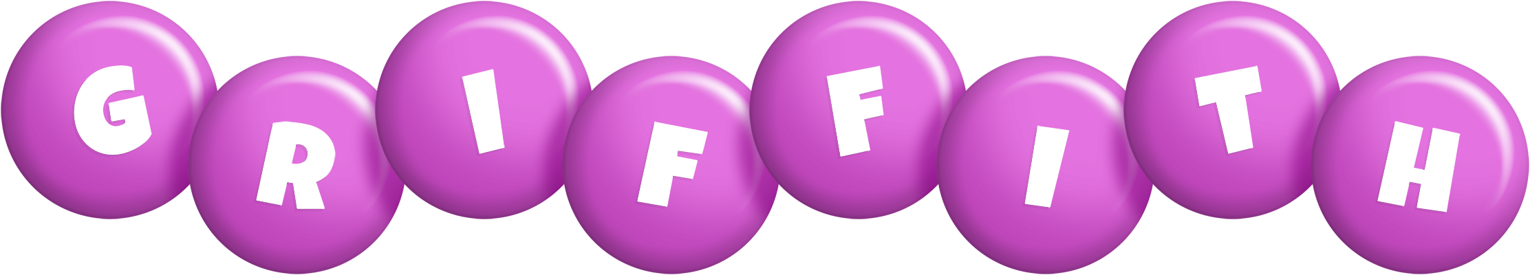 Griffith candy-purple logo