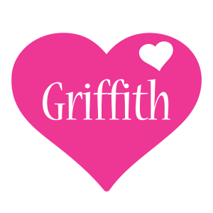 Griffith love-heart logo