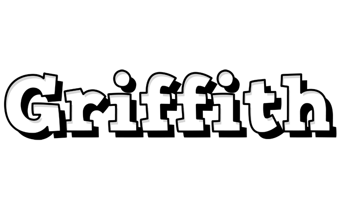 Griffith snowing logo