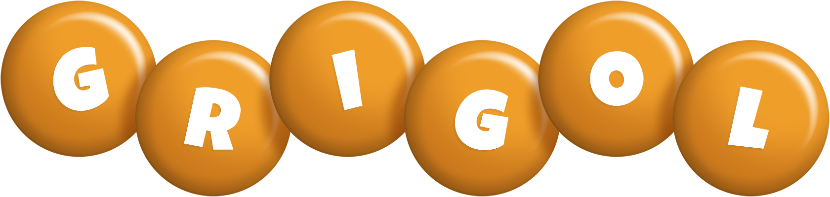 Grigol candy-orange logo