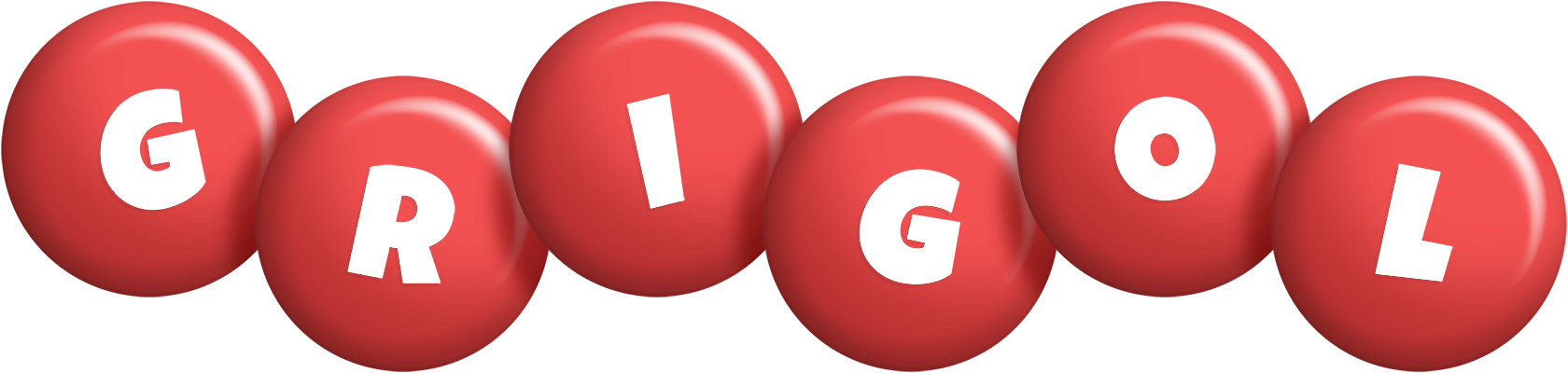 Grigol candy-red logo