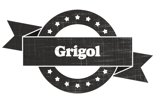 Grigol grunge logo