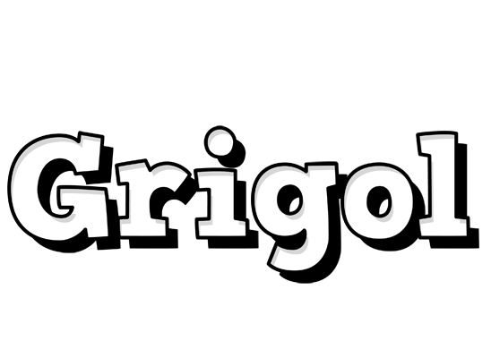 Grigol snowing logo