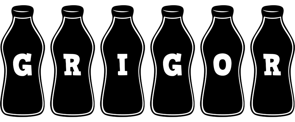 Grigor bottle logo