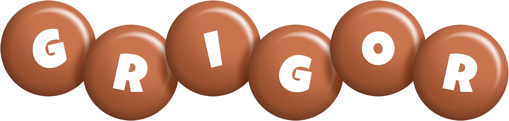 Grigor candy-brown logo