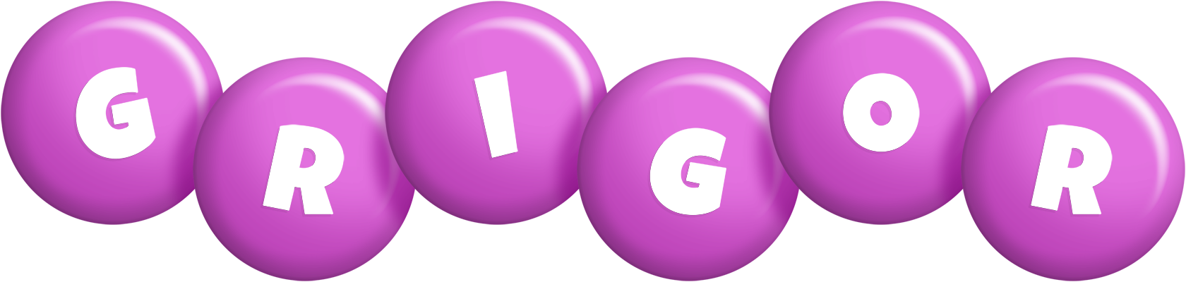 Grigor candy-purple logo