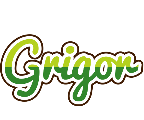 Grigor golfing logo