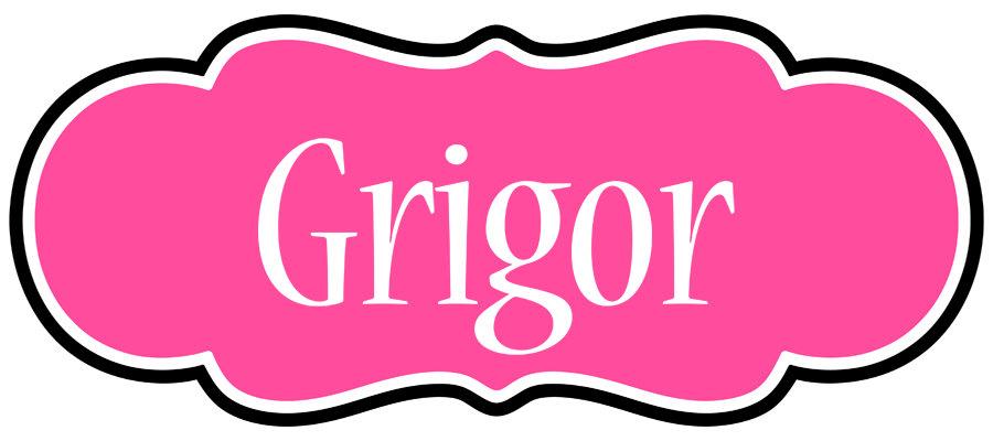 Grigor invitation logo