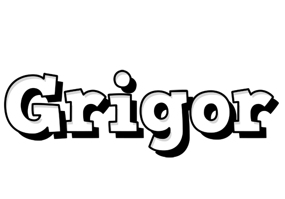 Grigor snowing logo