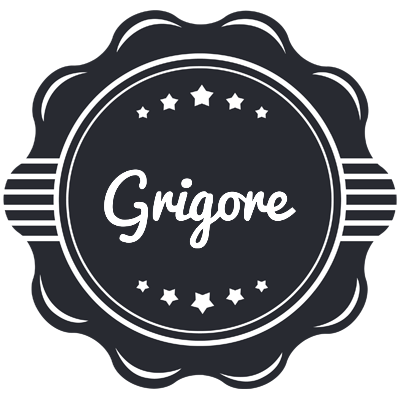 Grigore badge logo