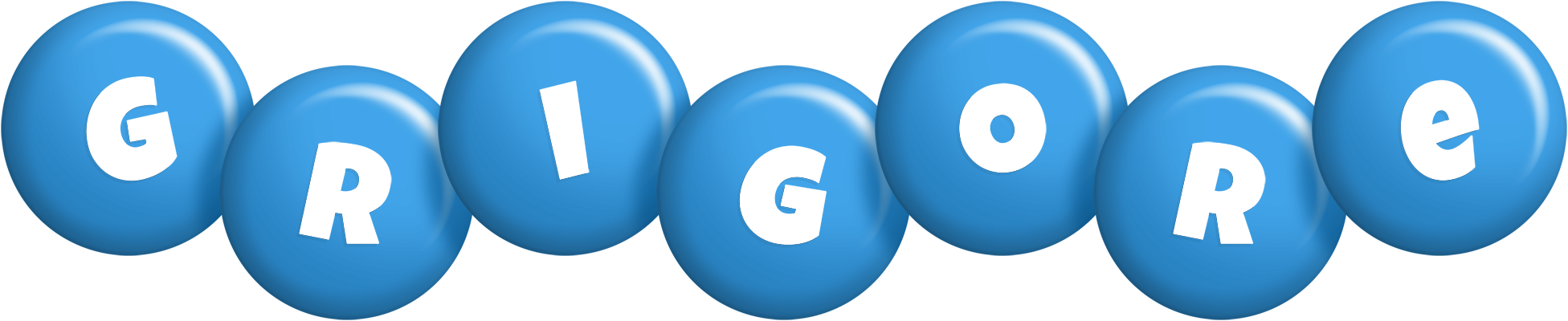 Grigore candy-blue logo
