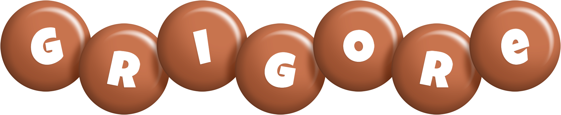 Grigore candy-brown logo