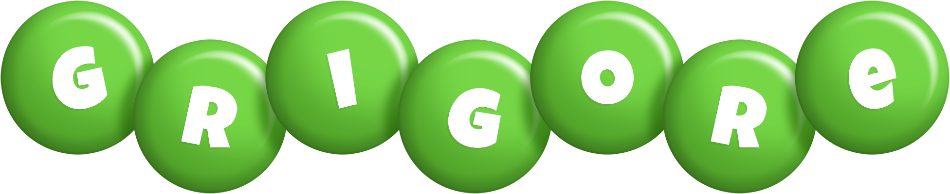 Grigore candy-green logo
