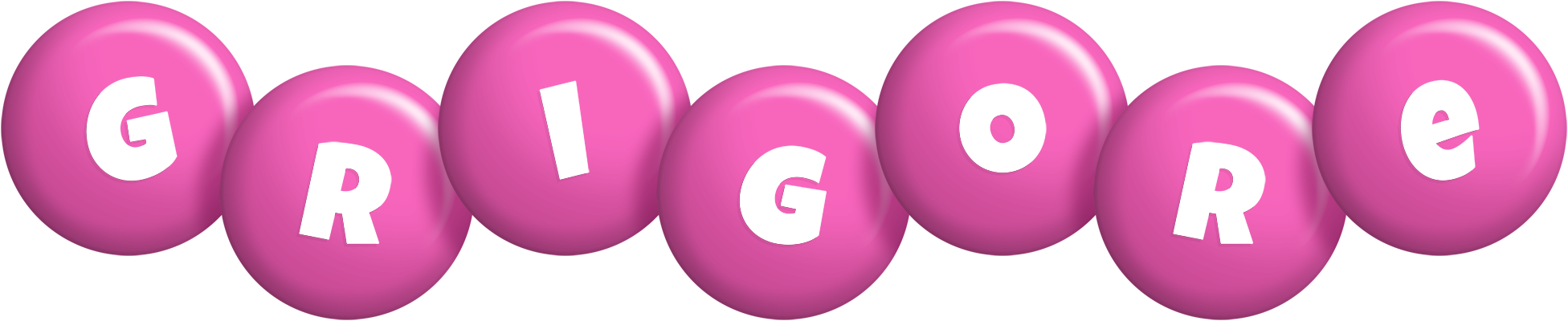 Grigore candy-pink logo